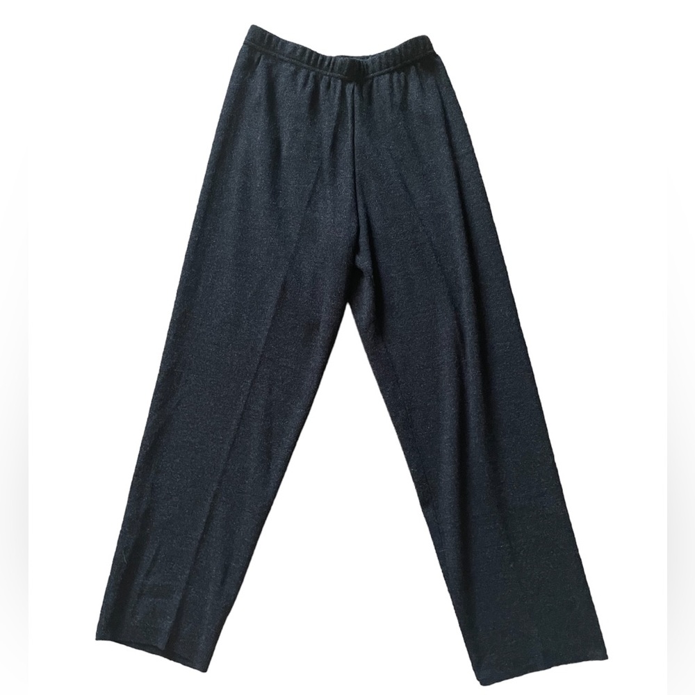 Karen Lessly Sweater Knit Jogger Straight Leg Pants Comfy Sweatpants (size M)